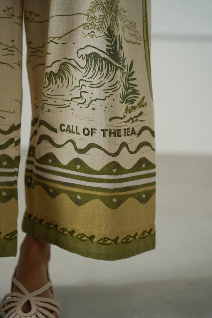 ECRU CALL OF THE SEA CULOTTES