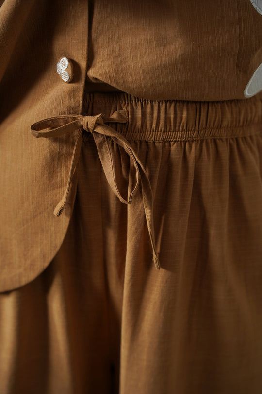 OCHRE BROWN EVERYDAY STRAIGHT PANTS