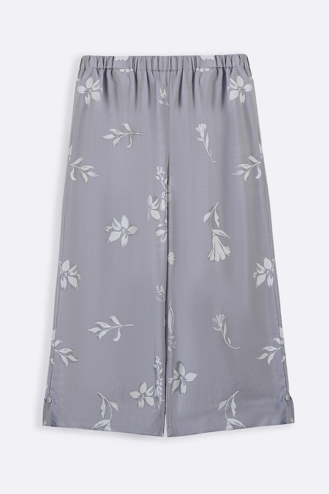 GREY PETAL IMPRINT CULOTTES