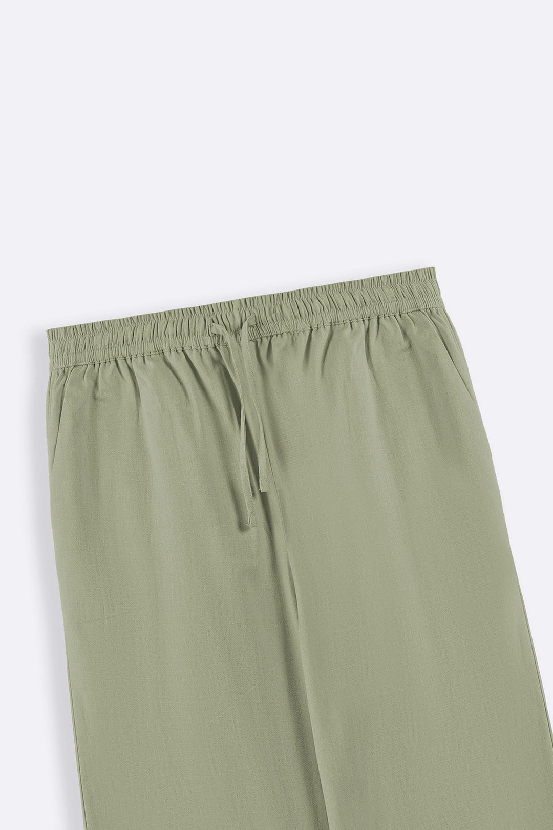 GREEN LACE TRIM CULOTTE