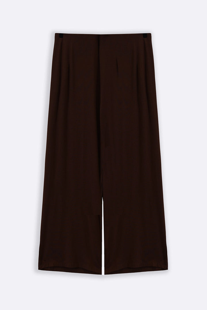 BROWN MODAL FLOWY PANTS