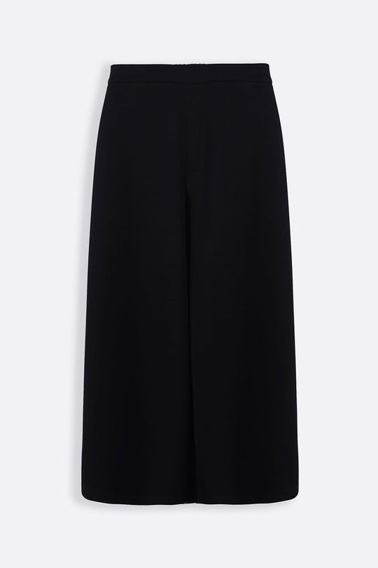 BLACK EASY TAILORED PANTS