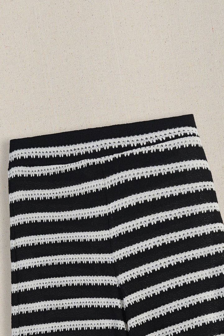 BLACK SEA KNIT PANTS