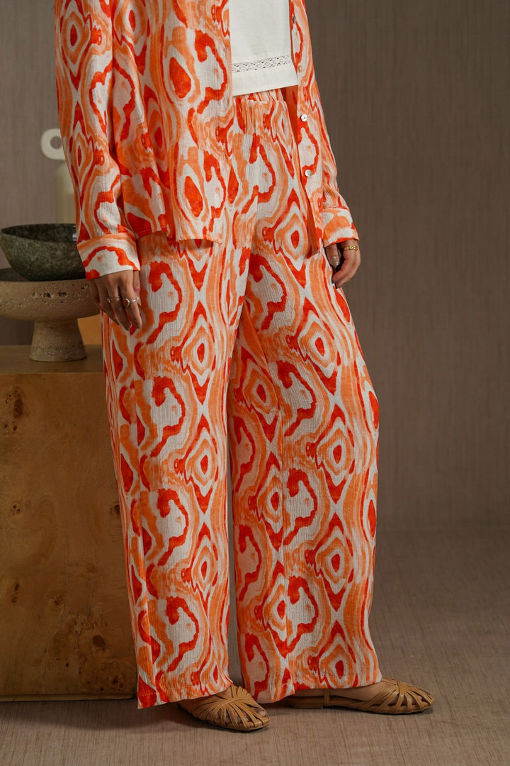 ORANGE TIDAL FLOW PANTS