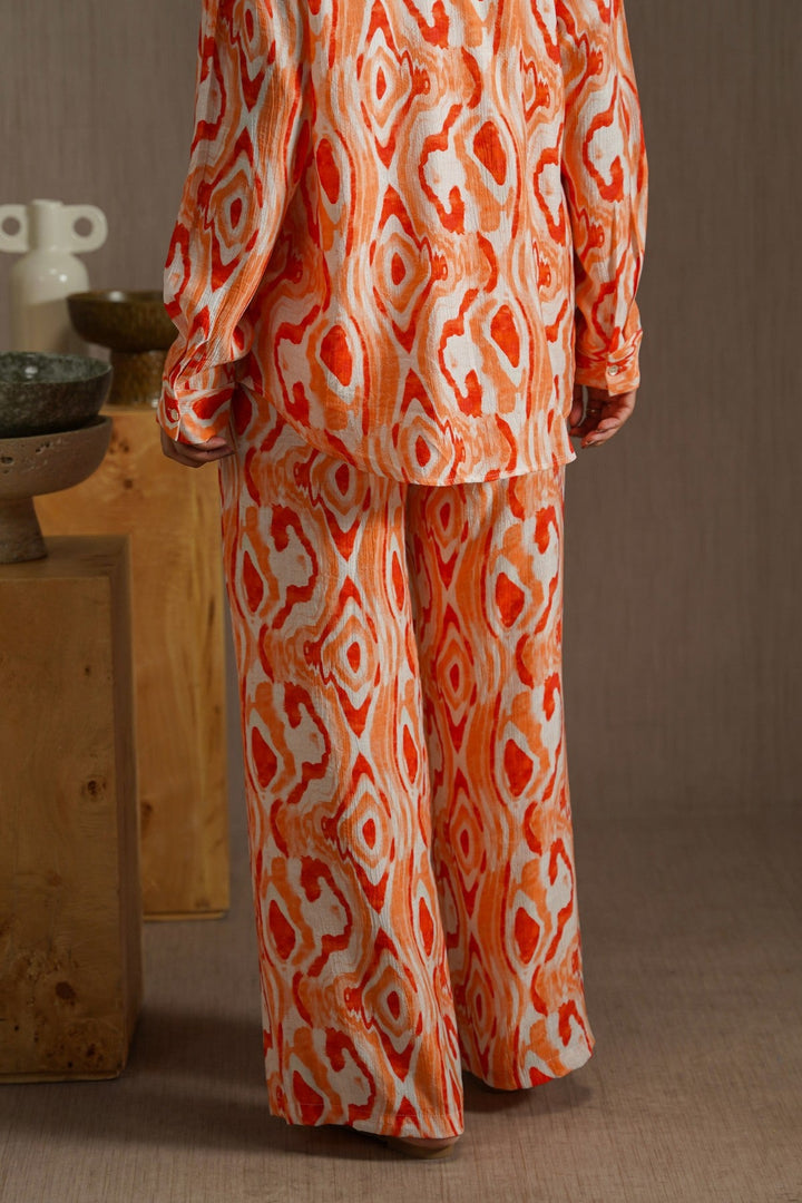 ORANGE TIDAL FLOW PANTS