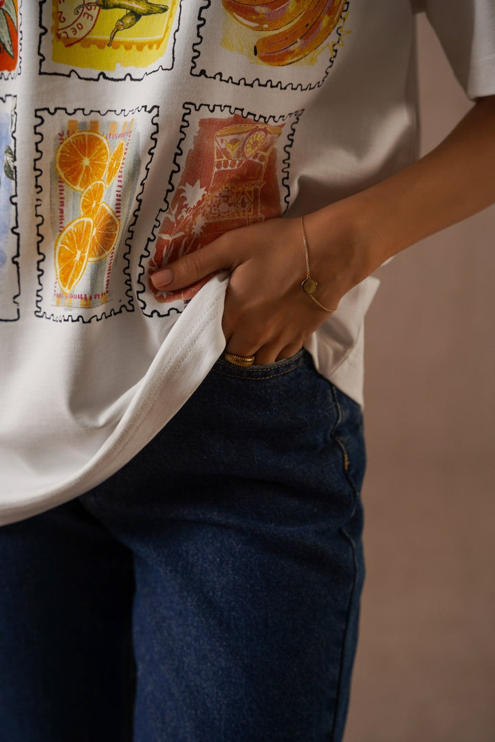 MID BLUE VINTAGE BALLOON JEANS