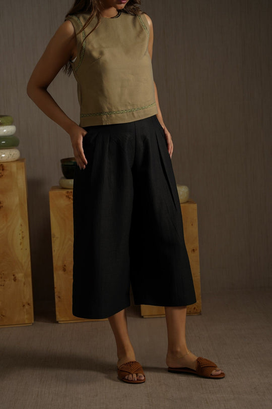 BLACK STUDIO CULOTTES
