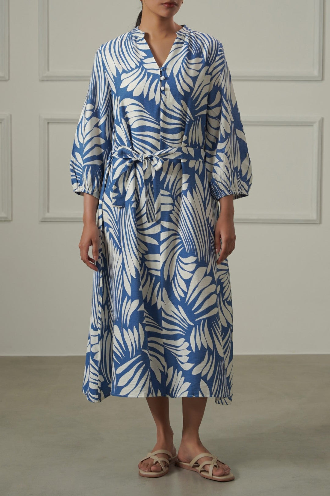 BLUE KAIMANA MAXI DRESS