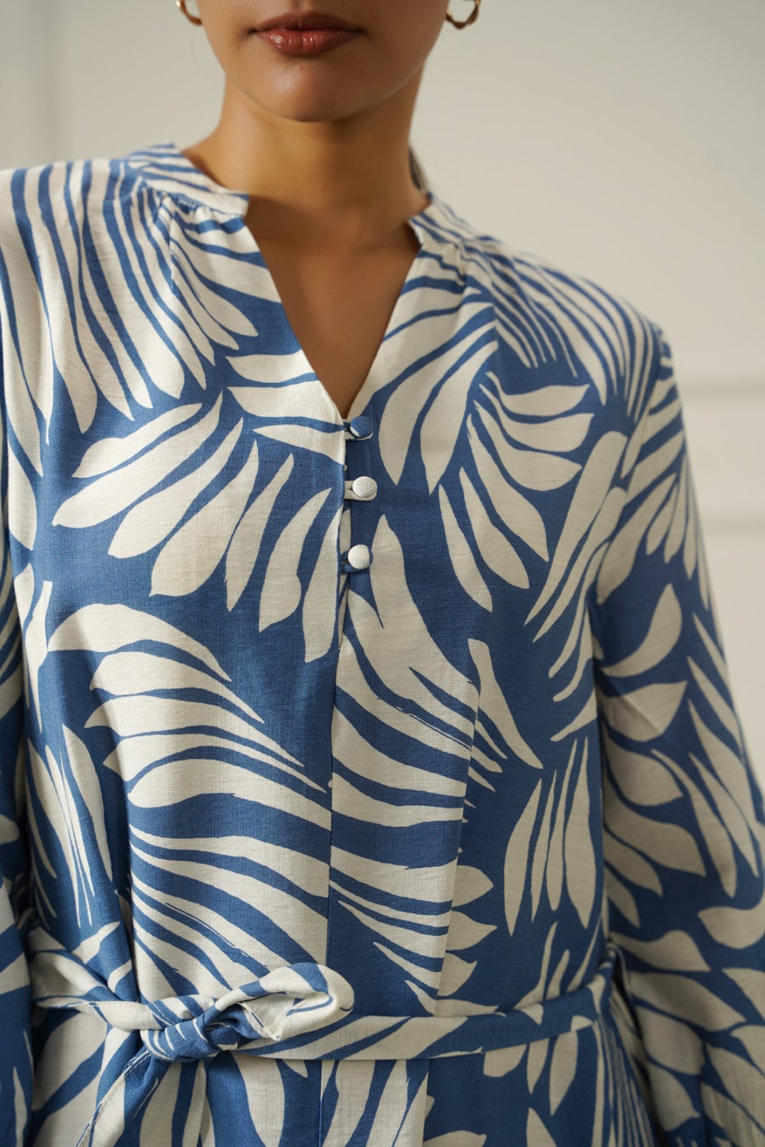BLUE KAIMANA MAXI DRESS