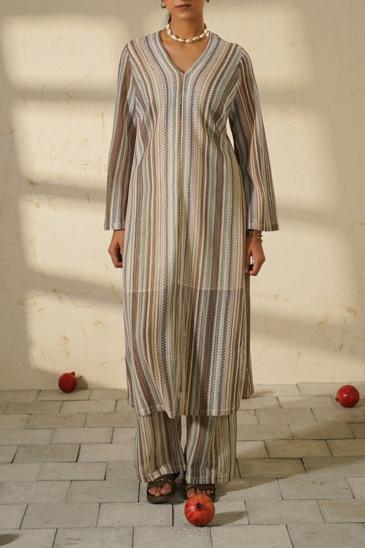 TAUPE RESORT TUNIC WITH LINING