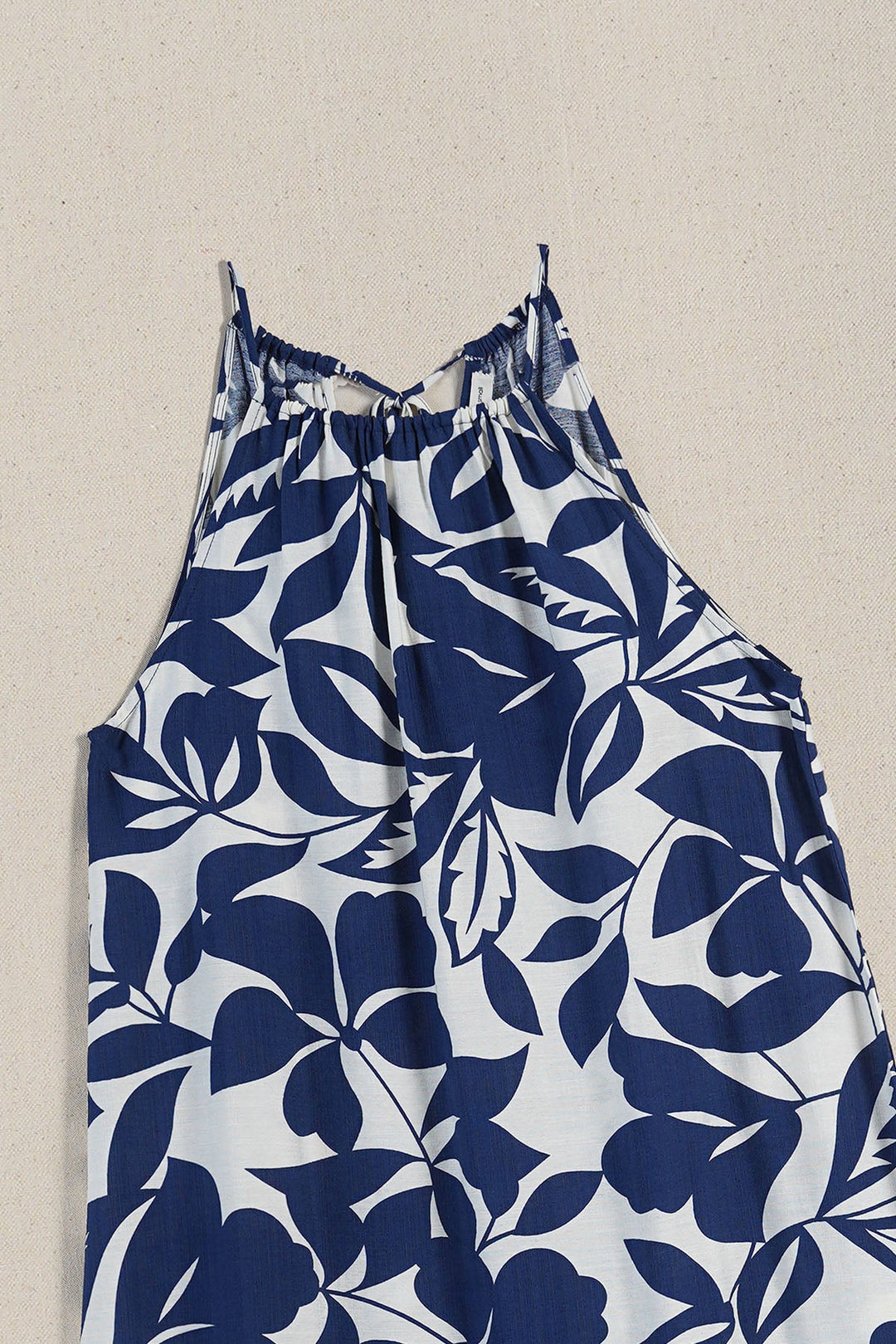 BLUE ISLA SLIP DRESS