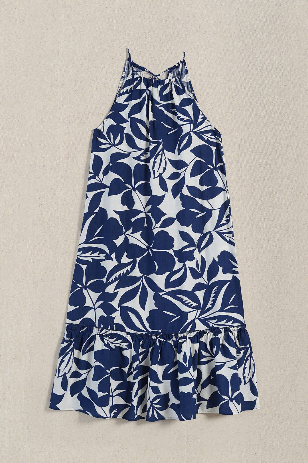 BLUE ISLA SLIP DRESS