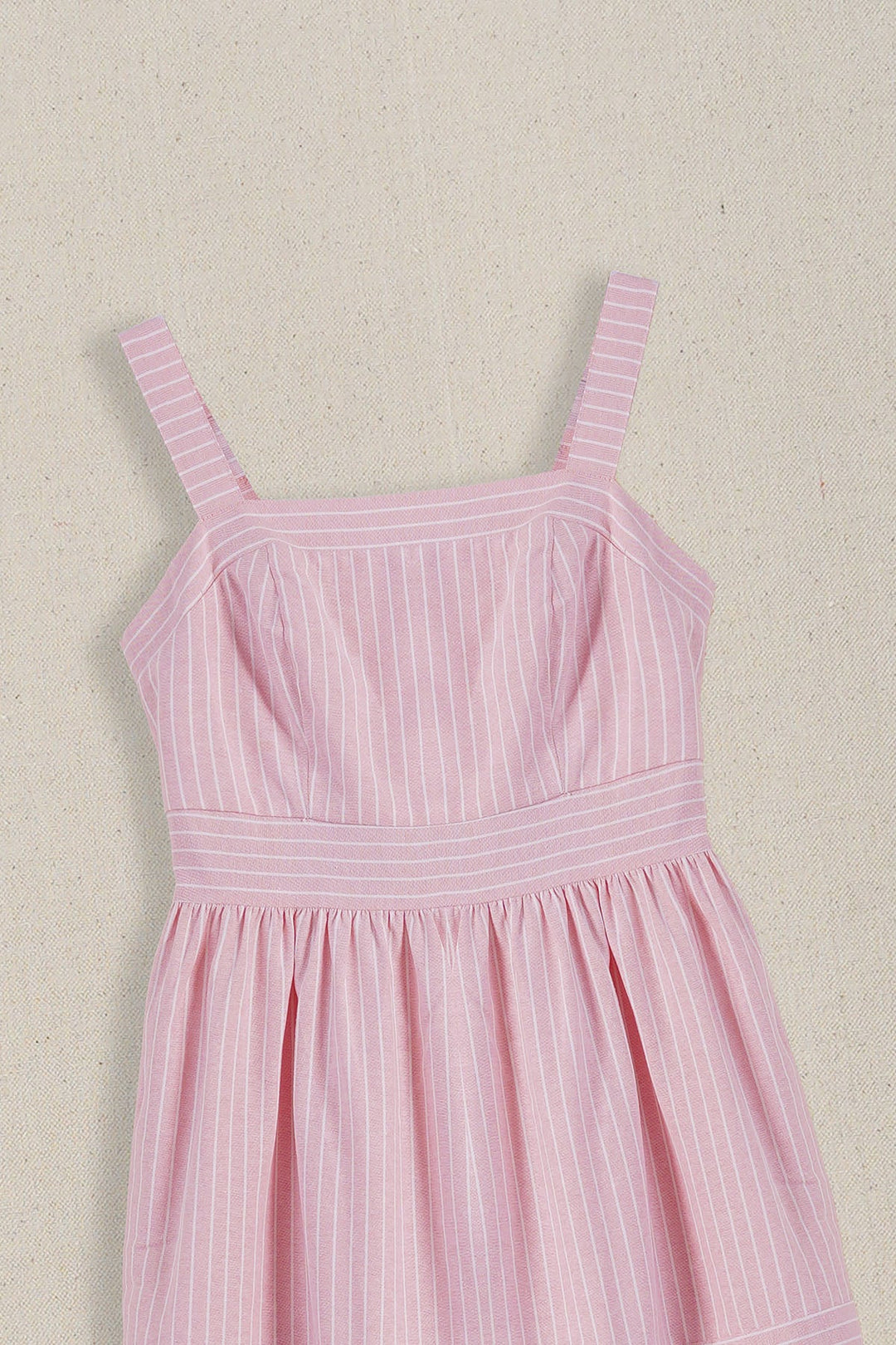 PINK CABANA TIERED DRESS