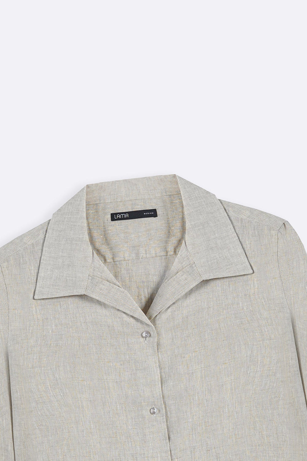 OAT MELANGE 100% PURE LINEN SHIRT