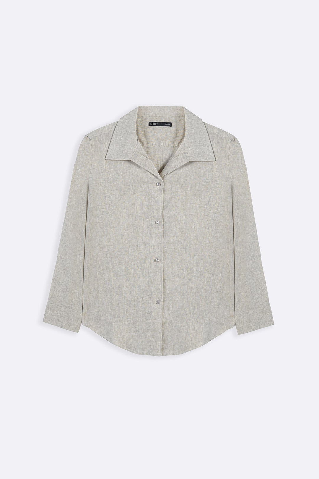 OAT MELANGE 100% PURE LINEN SHIRT