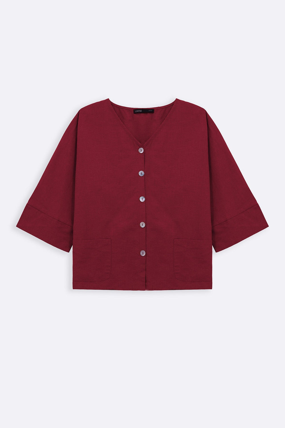MULBERRY LINEN SORBET BLOUSE