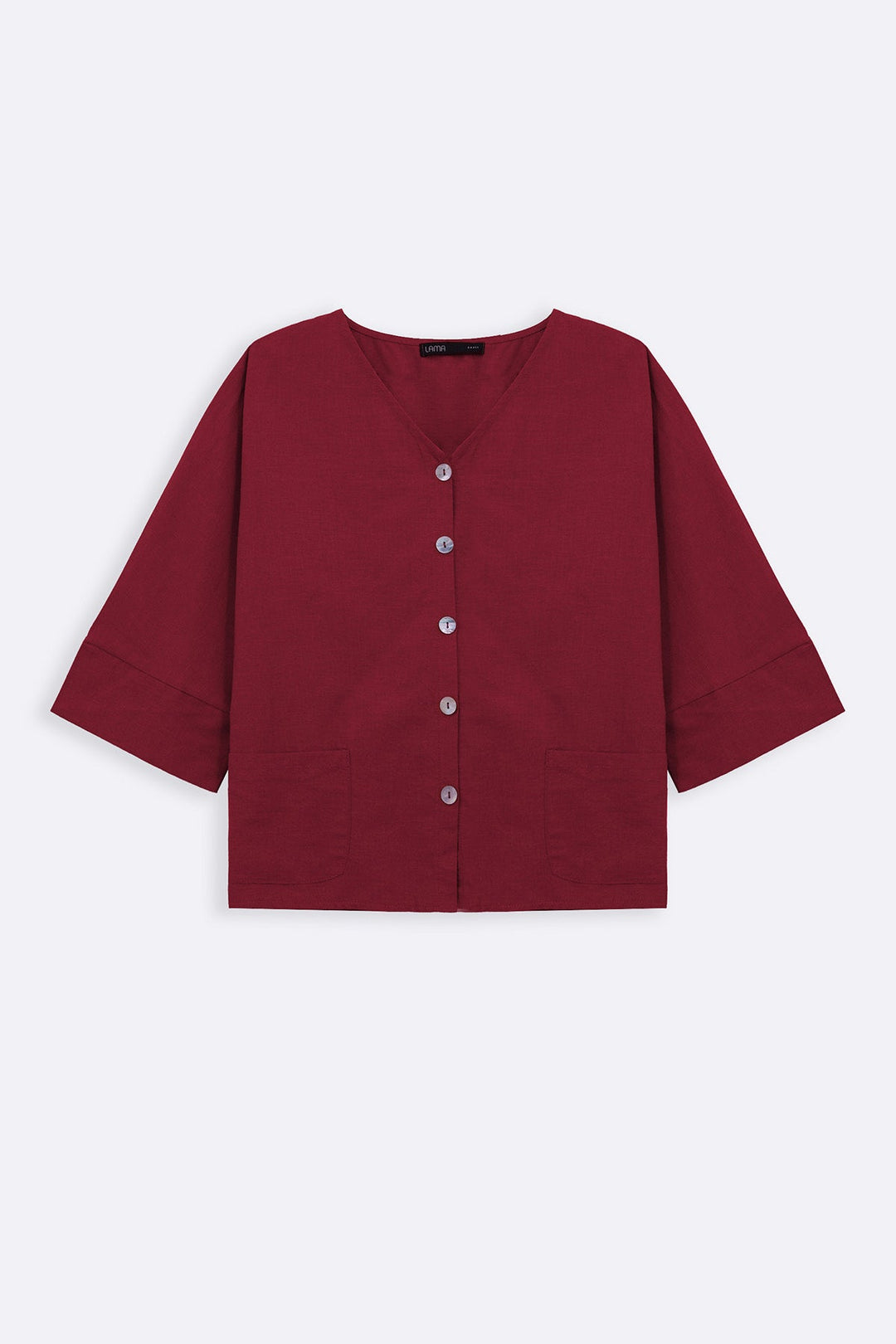 MULBERRY LINEN SORBET BLOUSE