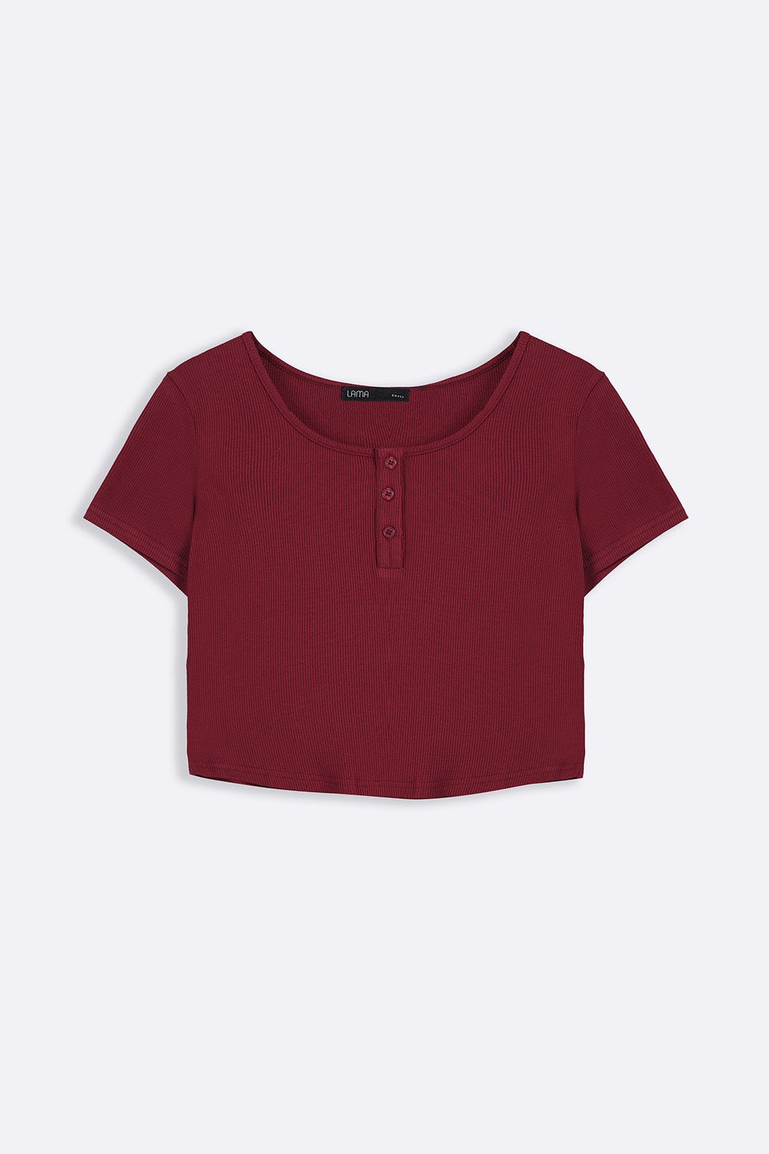 RED HENLEY CREW TEE
