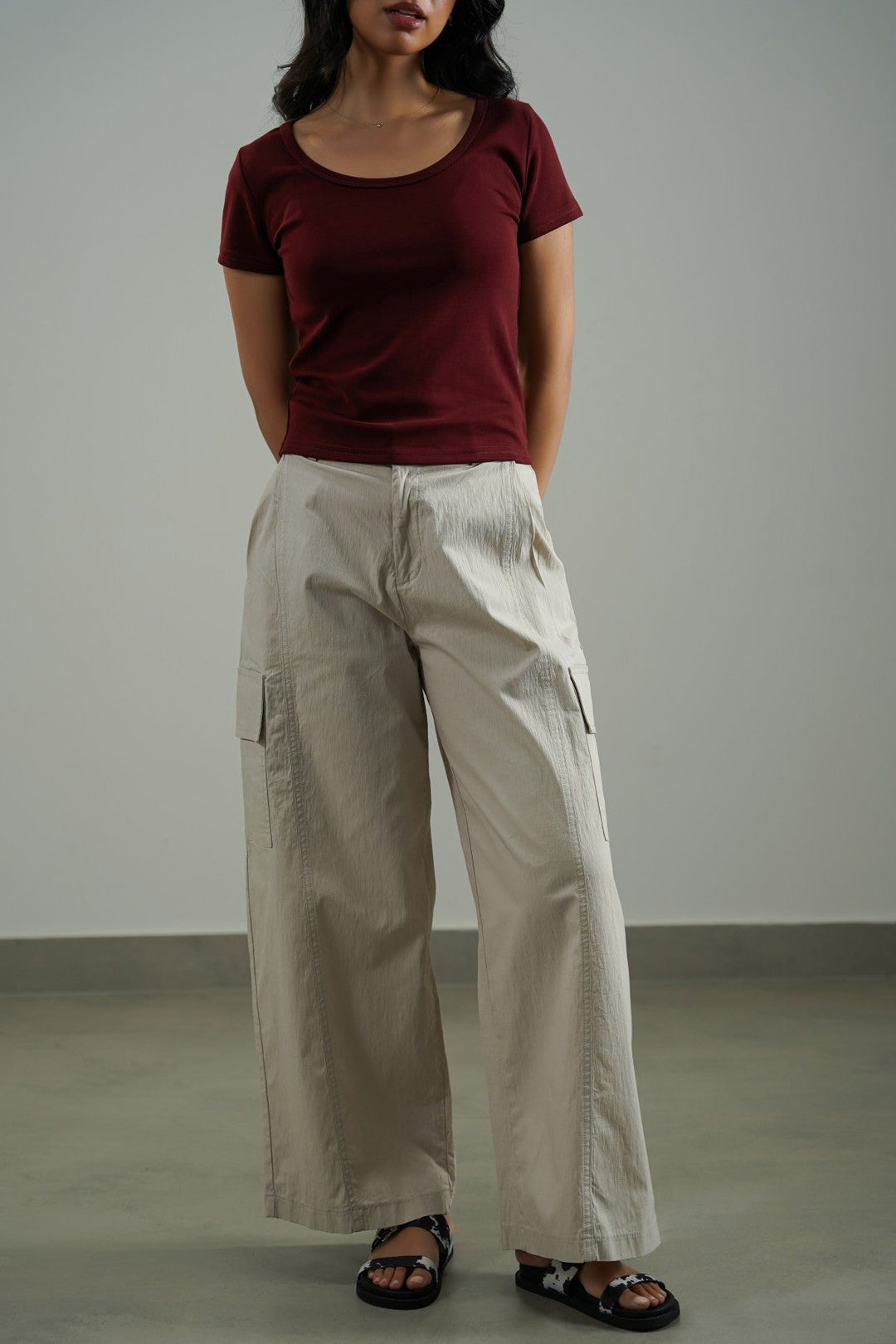 WINE CLASSIC SCOOP NECK TEE