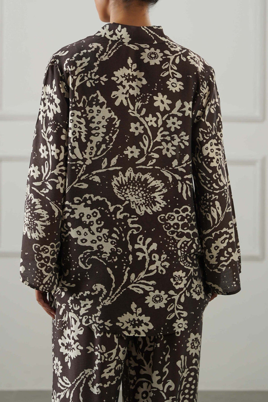 BROWN BARON BUTTON DOWN SHIRT