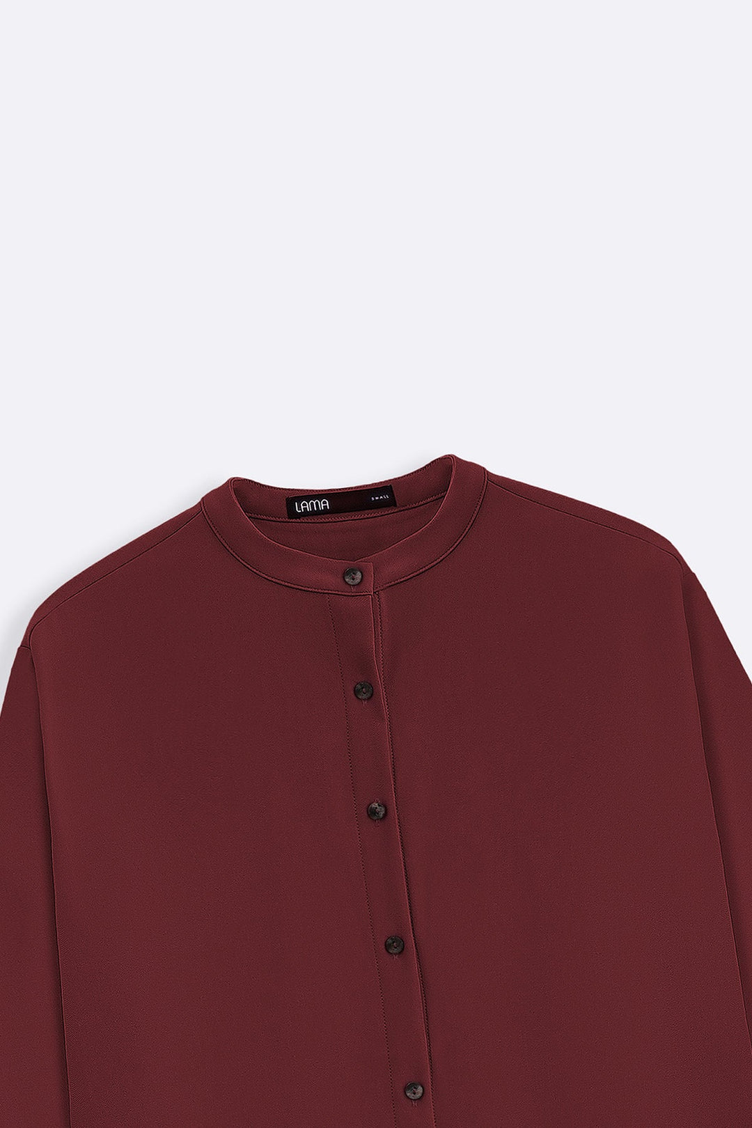 PINK FLOW BAND COLLAR SHIRT