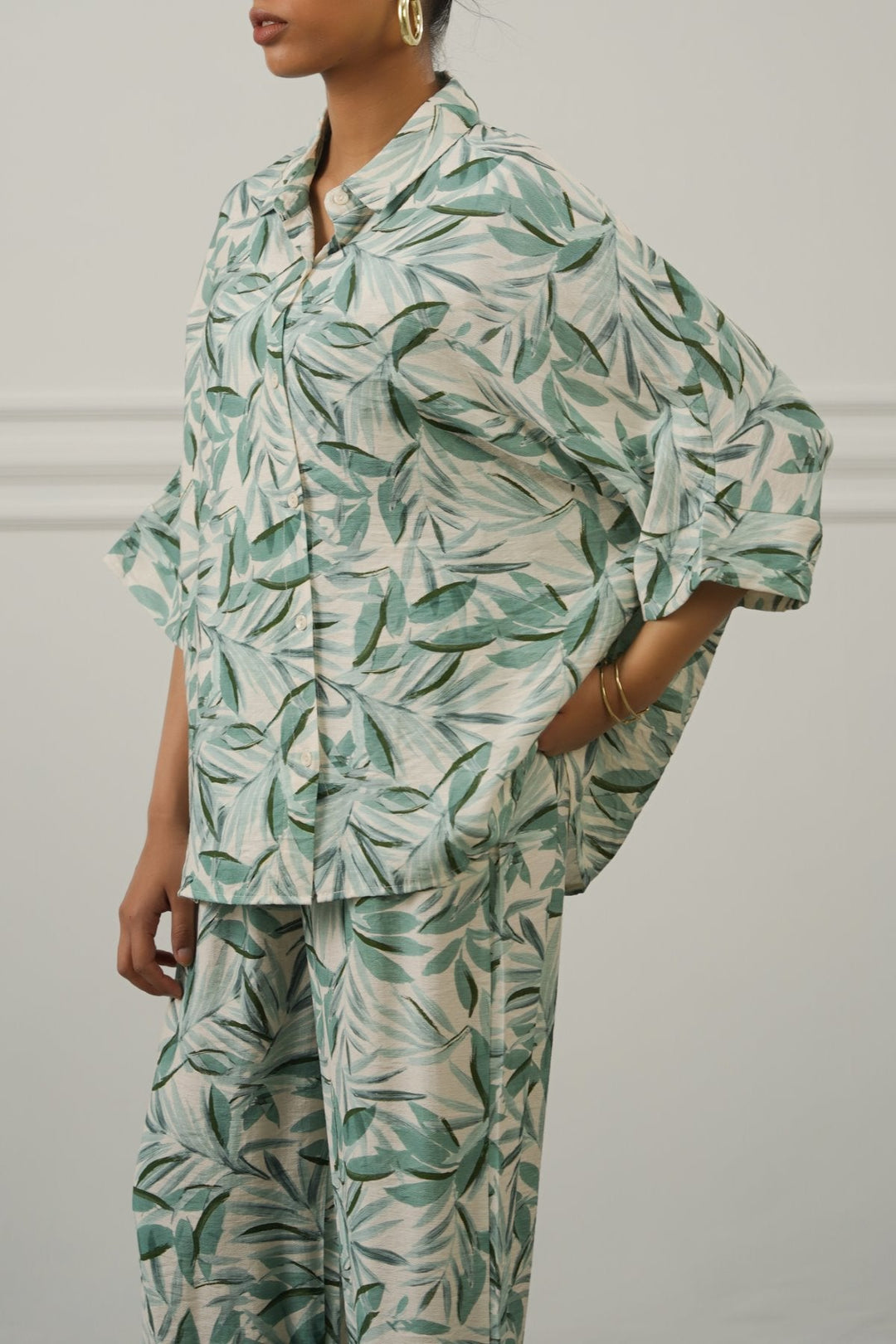 GREEN BAMBOO CANOPY TOP