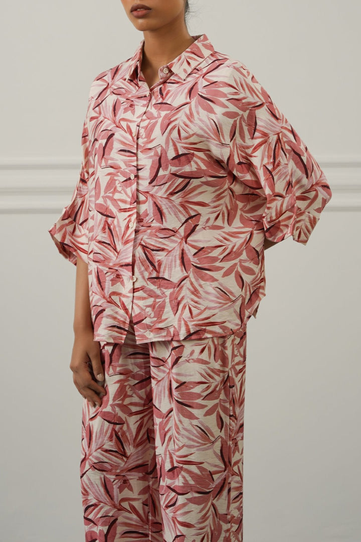 PINK BAMBOO CANOPY TOP