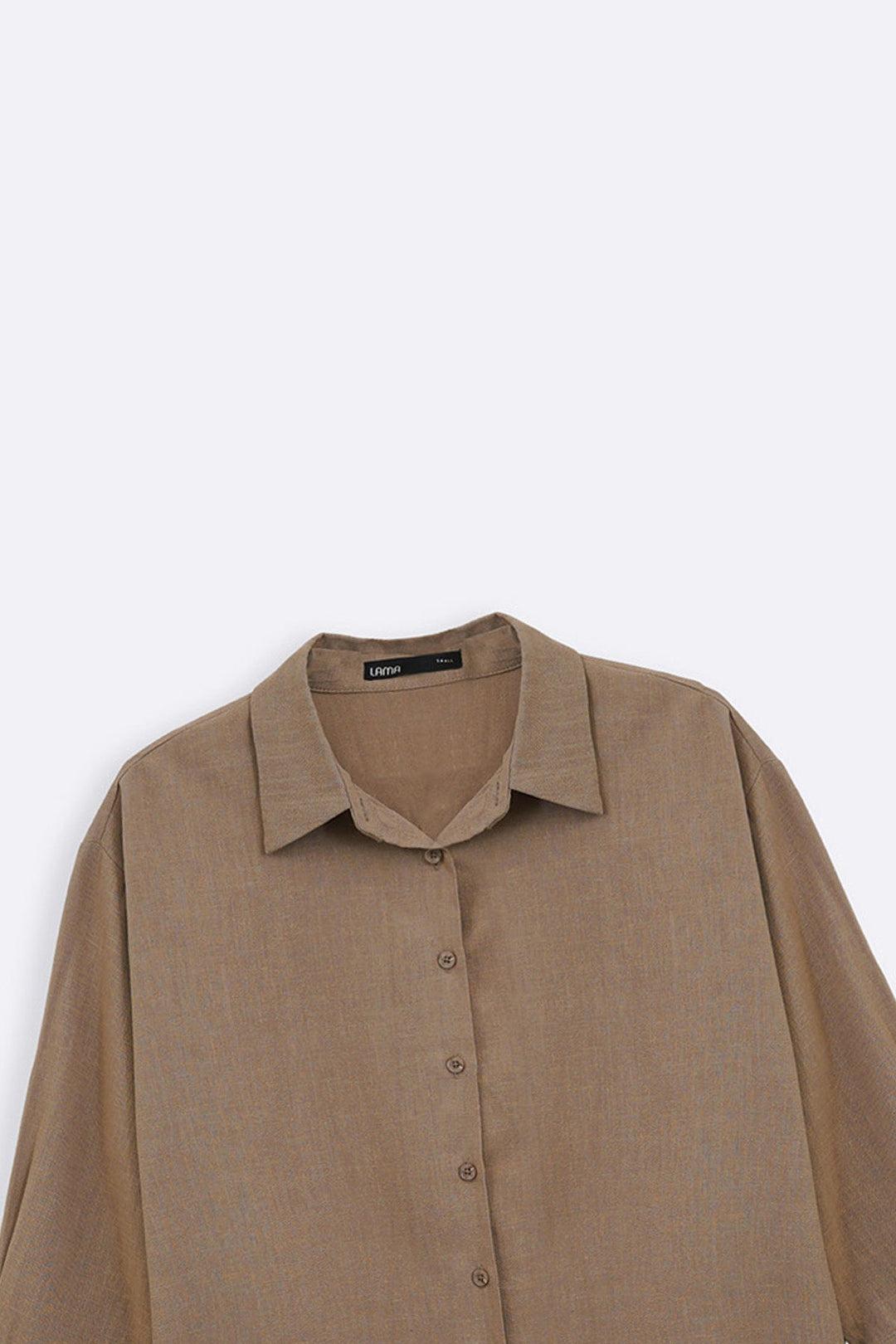TAUPE PLANT FIBER SHIRT