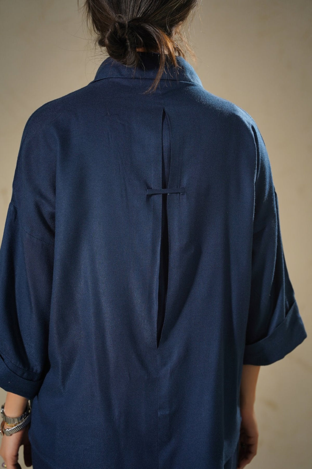 NAVY EASY BREEZE TOP