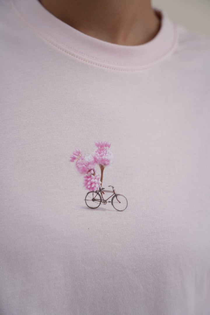 LIGHT PINK CANDY FLOSS TEE