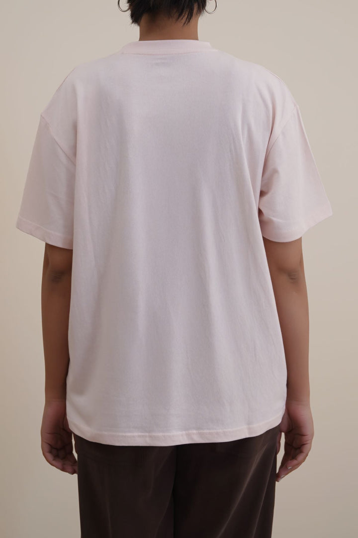 LIGHT PINK CANDY FLOSS TEE