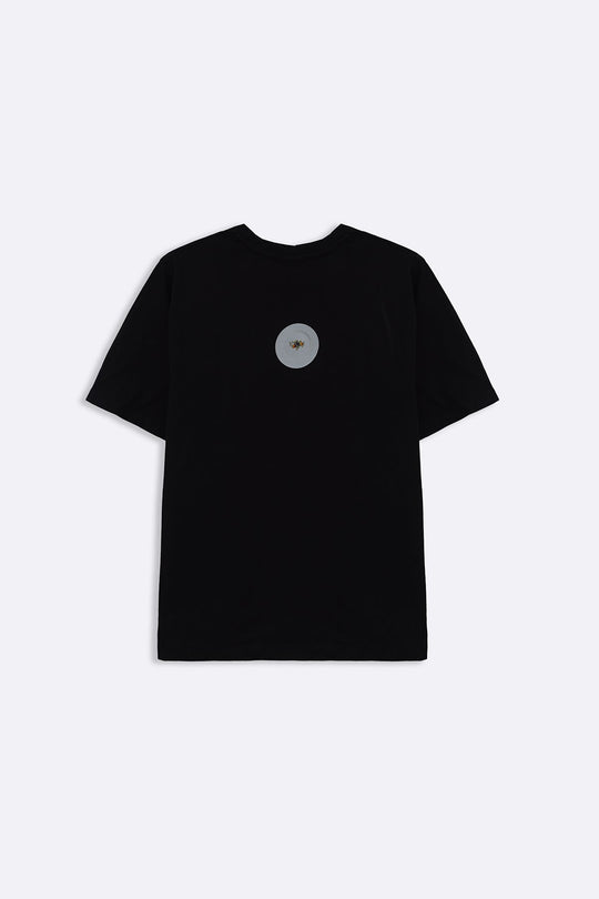 BLACK 90's PLATES TEE