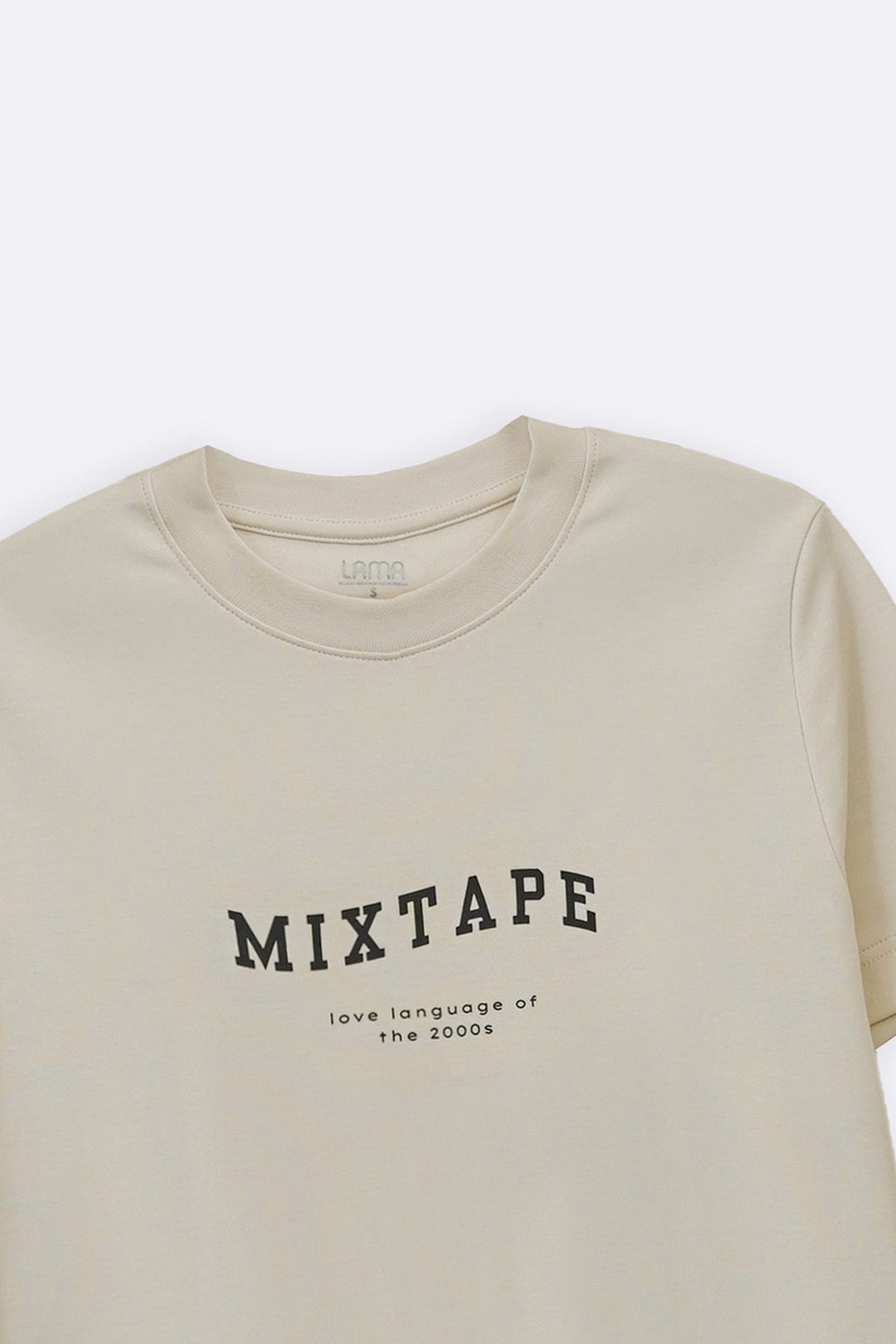 IVORY MIXTAPE TEE