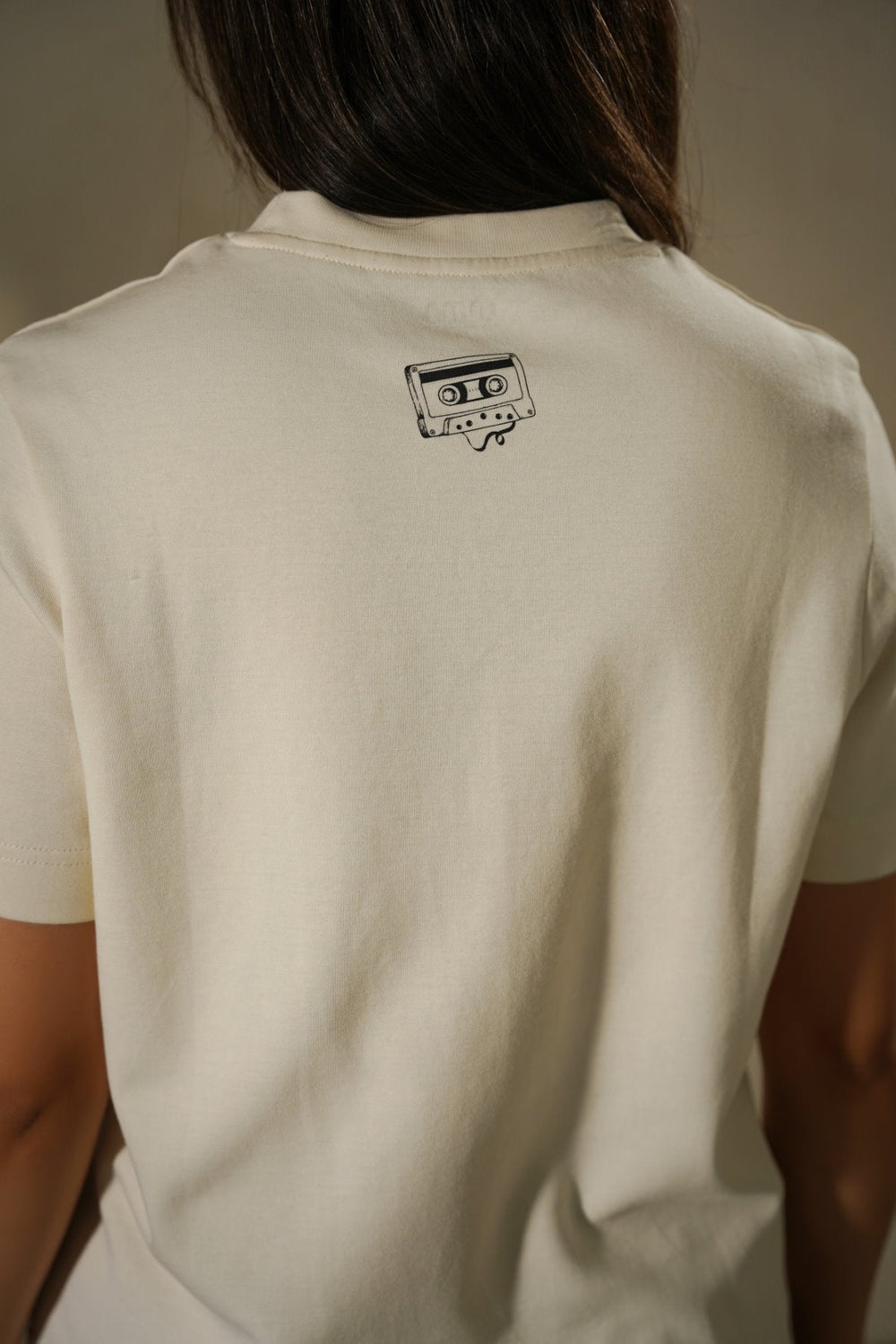 IVORY MIXTAPE TEE