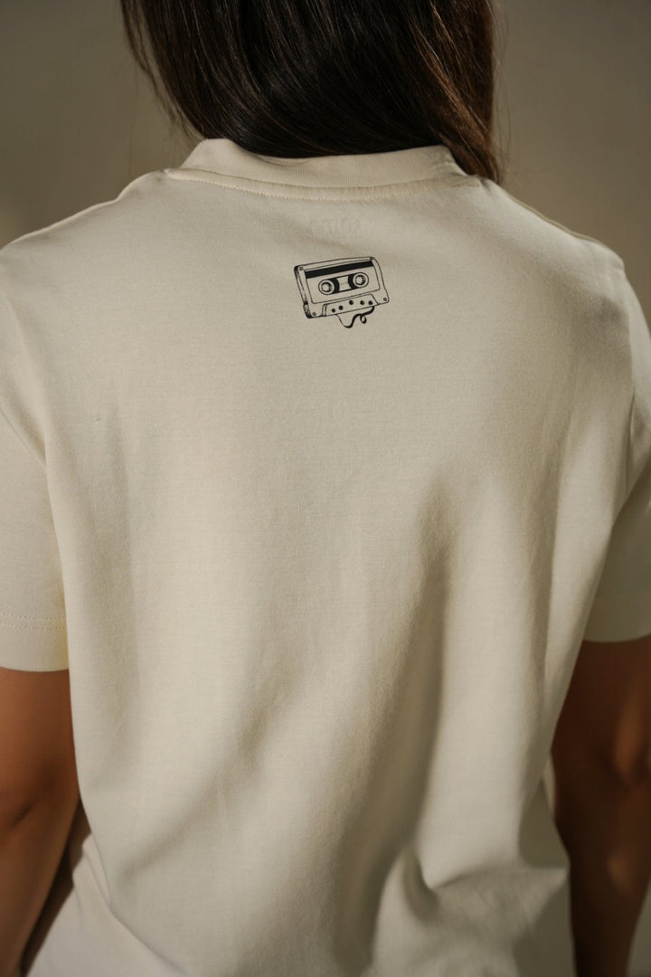IVORY MIXTAPE TEE