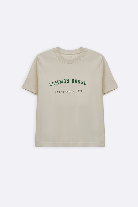 IVORY COMMON HOUSE TEE