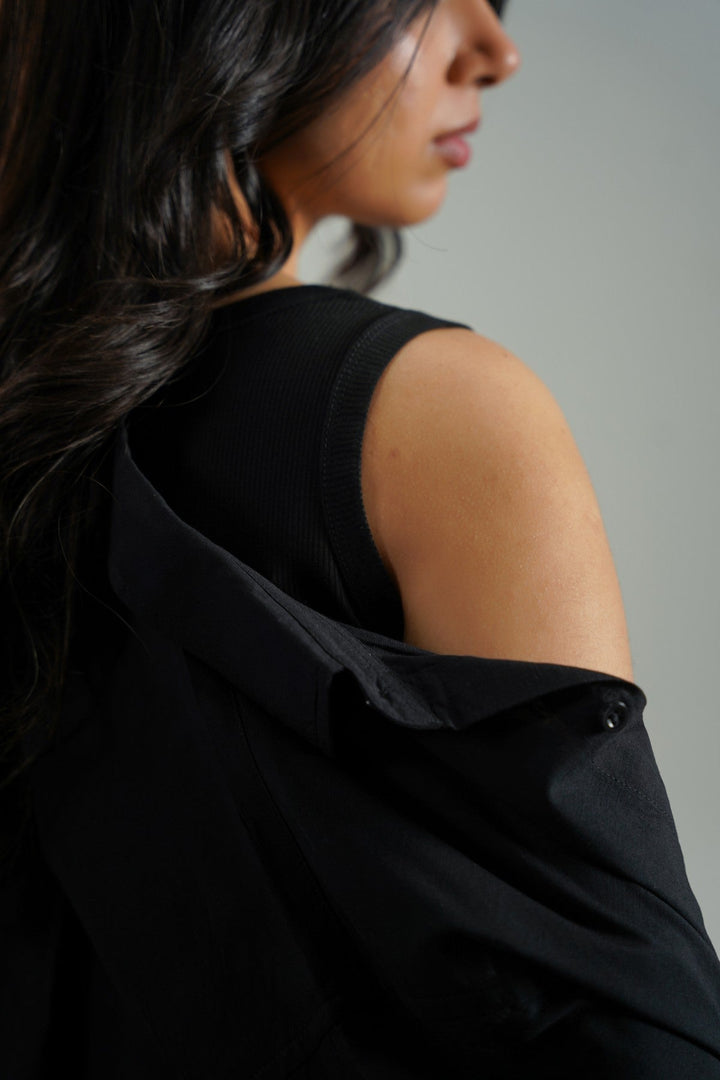 BLACK NOWHERE TANK