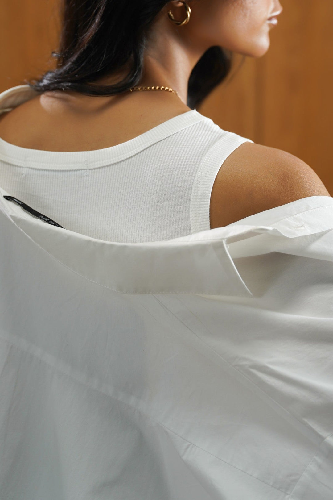 WHITE NOWHERE TANK
