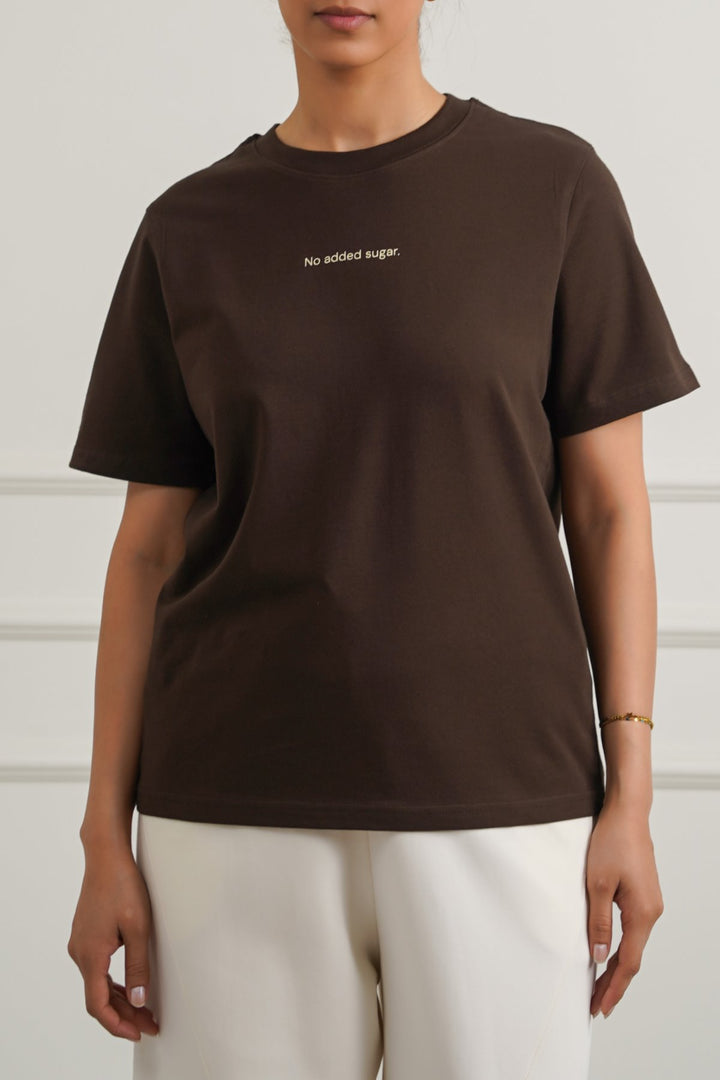NO ADDED SUGAR TEE