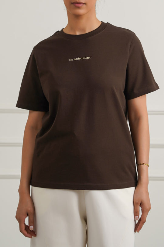NO ADDED SUGAR TEE