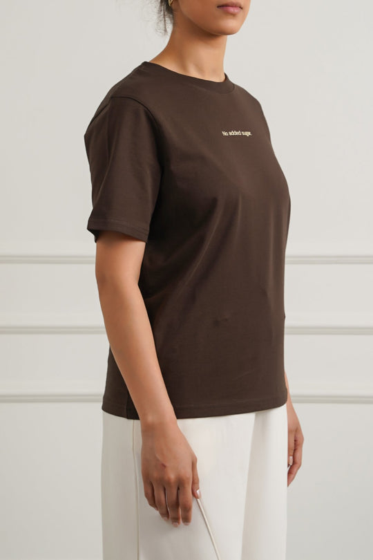 NO ADDED SUGAR TEE