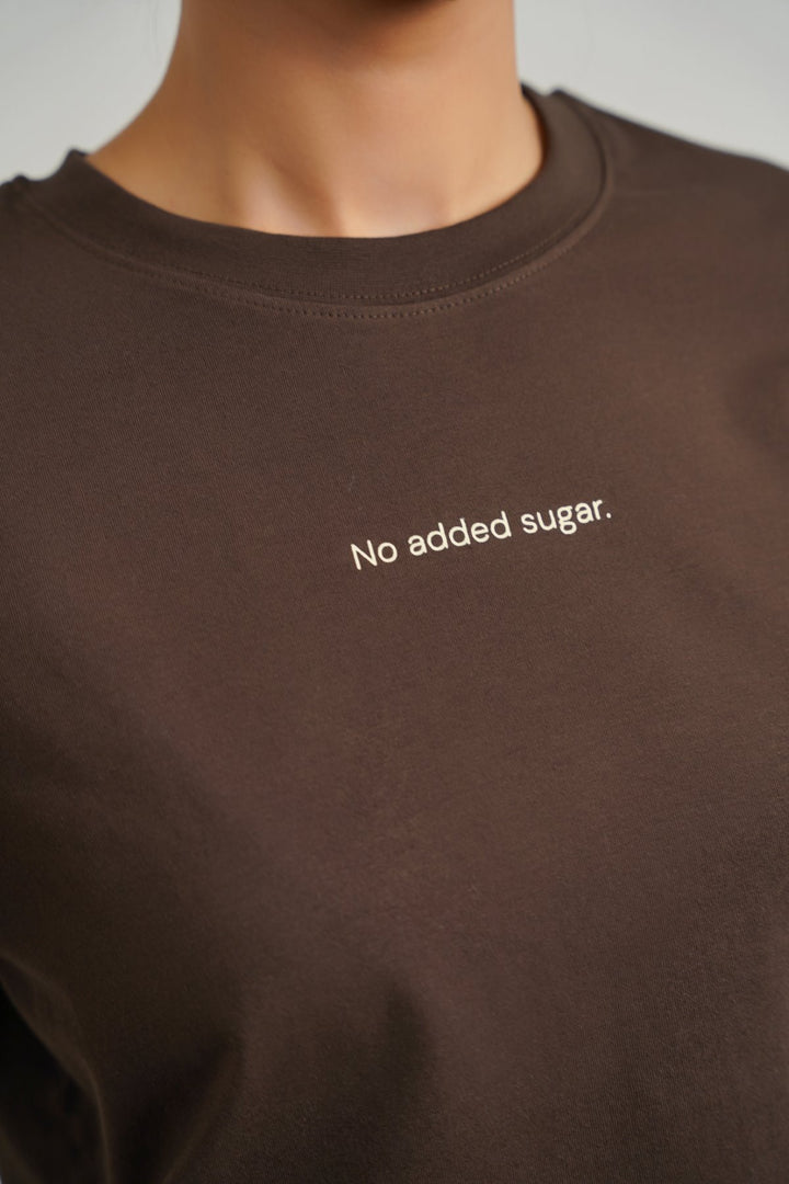NO ADDED SUGAR TEE