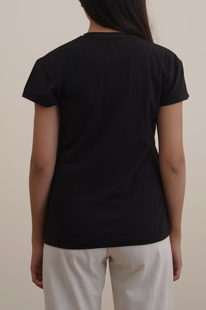 BLACK EVERYDAY STAPLE TEE