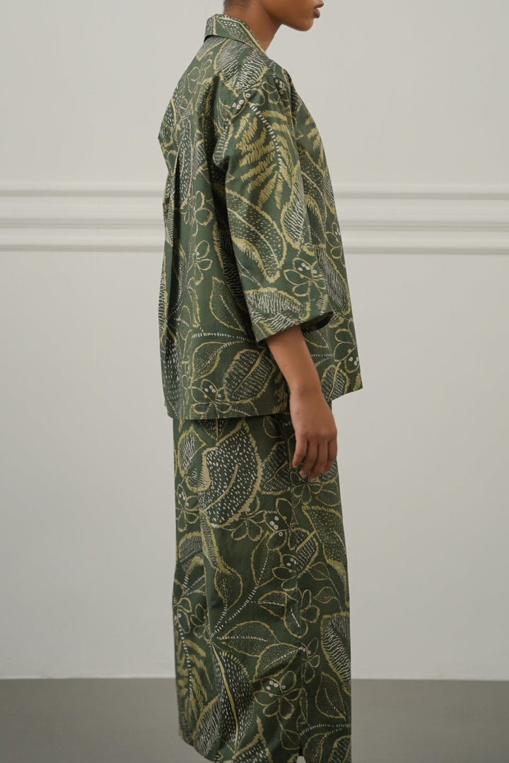 GREEN AMAZONIA SAFARI SHIRT