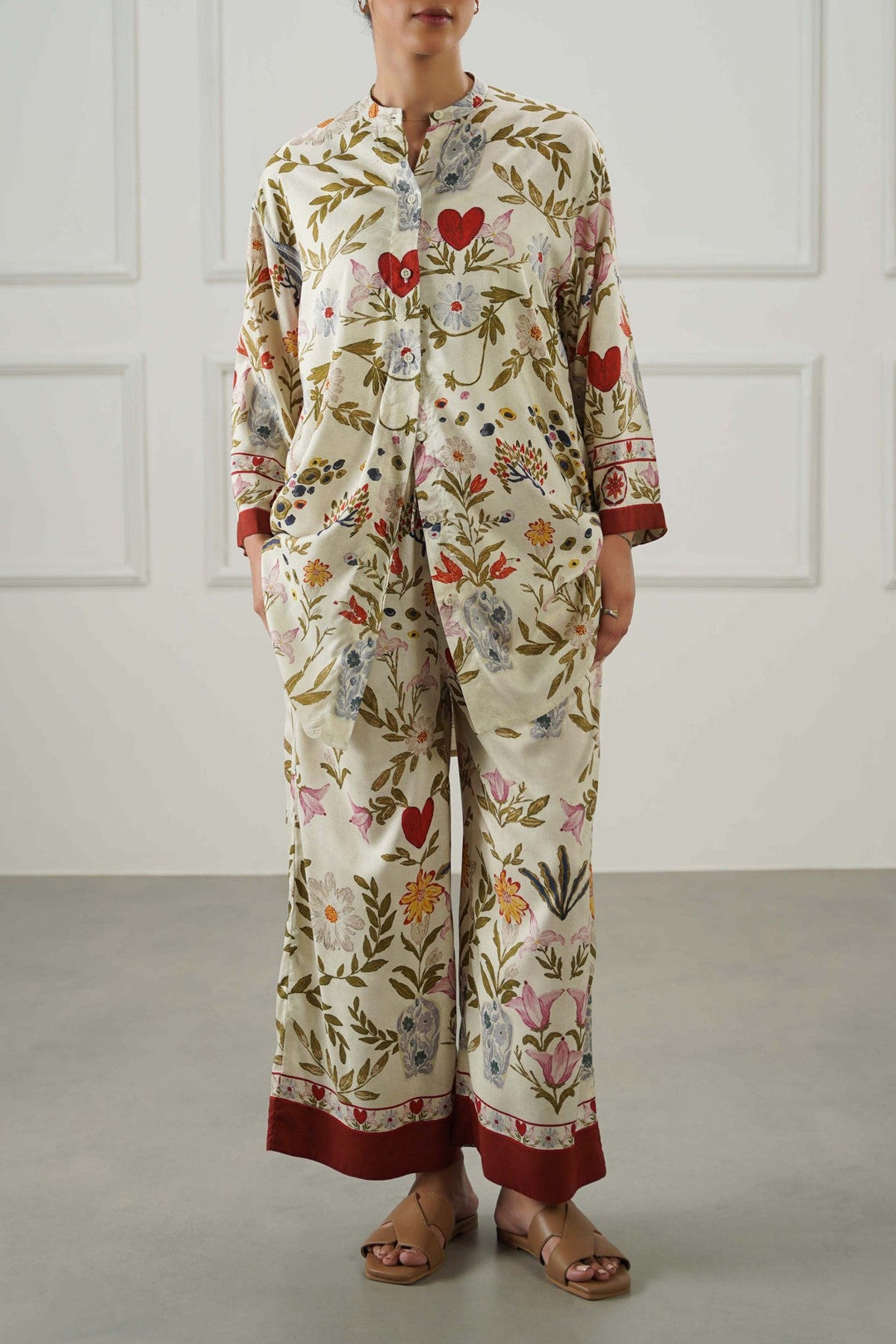 CREAM FRESCO EASE SHIRT