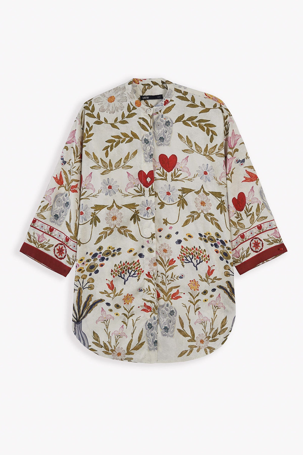 CREAM FRESCO EASE SHIRT