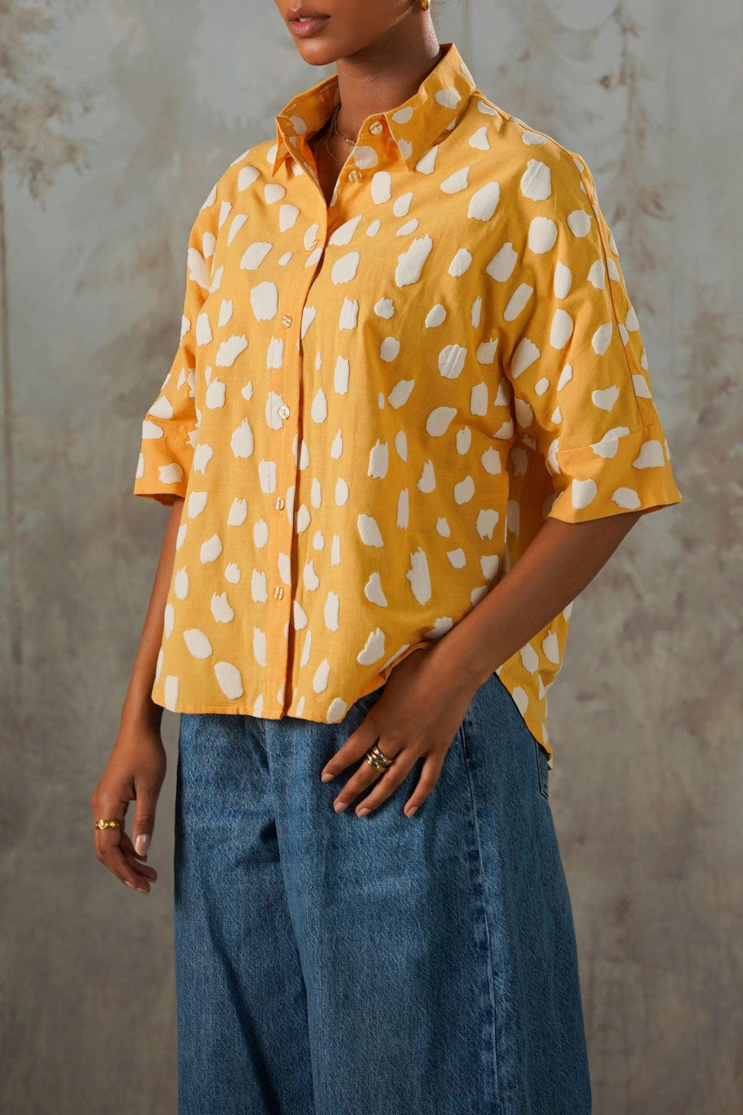 YELLOW YELLOW MOSS SAFARI SHIRT