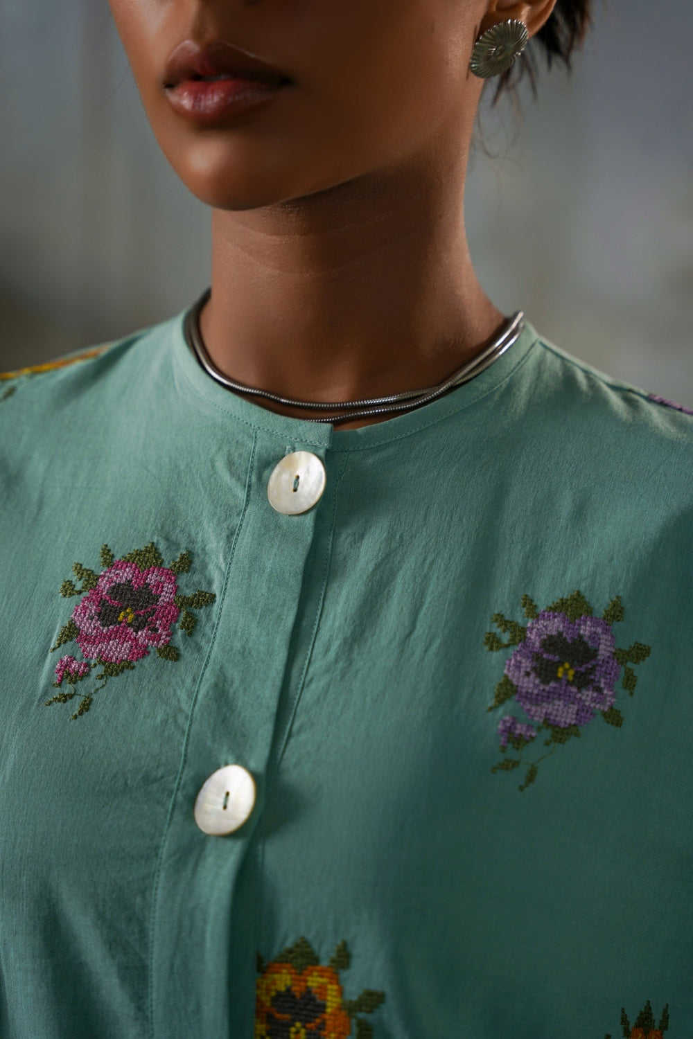 AQUA LOVE PANSY TUNIC