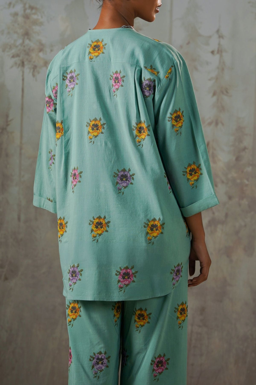 AQUA LOVE PANSY TUNIC