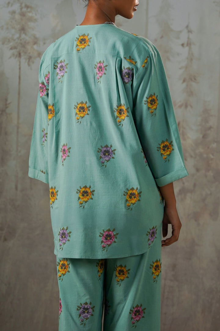 AQUA LOVE PANSY TUNIC